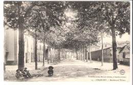 Charlieu - Boulevard Thiers Von 1908 (5632) - Charlieu
