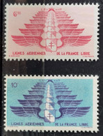 Levant (ex-colonie Française) 1942 PA5/6 **TB Cote 8€ - Unused Stamps