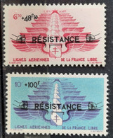 Levant (ex-colonie Française) 1943 PA8/9  **TB Cote 110€ - Unused Stamps