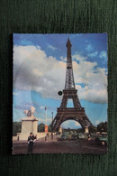 Carte Postale PHONOSCOPE : PARIS, La TOU EIFFEL , " Buenas Noche, Mi Amor  "( Disque Normal 45 Tours) - Formats Spéciaux