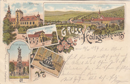 A9237) GRUSS Aus HEILIGENKREUZ - Tolle LITHO 14.10.1897 !! - Heiligenkreuz
