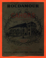 Etiquette Neuve De Vin De Cahors Rocdamour Rigal Et Fils à Parnac - 75 Cl - Cahors