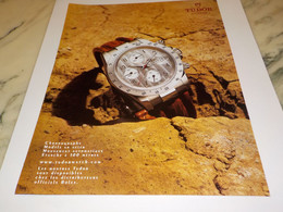 PUBLICITE  MONTRE TUDOR 2005 - Autres & Non Classés