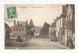 JC , Cp, 03 , DIOU , Le Bas Du Bourg , Voyagée 1923 - Autres & Non Classés