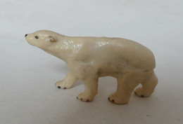 Figurine STARLUX  1953 - ANIMAUX - OURS BLANC 732 (1) ZOO Pas Clairet Elastolin Ougen Jim Cyrnos - Andere & Zonder Classificatie