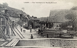 Lardy - Vue Intérieure Du Moulin Richard - Minoterie - Chantier Bois Scierie ? - Travaux - Lardy
