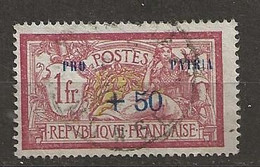 Merson Surchargé Pro Patria Surcharge Bleue - Used Stamps