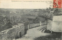 THOUARS - Vue Panoramique De La Vallée De Thouet Et Du Viaduc - Thouars