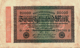 Deutsches Reich. 20000 Mark Gebraucht - 20000 Mark