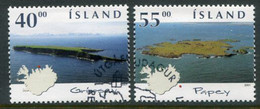 ICELAND  2001 Islands Used.  Michel 994-95 - Gebraucht
