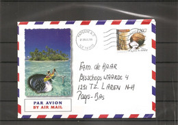 Polynésie ( Lettre Par Avion De 1999 De Papeete Vers Les Pays-Bas à Voir) - Storia Postale