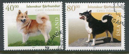 ICELAND  2001 Icelandic Dogs Used.  Michel 977-78 - Gebraucht
