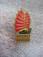 Ancienne Broche, Insigne Militaire Marine,TONKIN - Navy