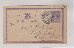 AUSTRALIA,1892 SOUTH AUSTRALIA Nice Postal Stationery - Cartas & Documentos