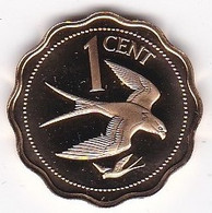 Belize 1 Cent 1975 , Oiseau, Elizabeth II, En Bronze, KM# 46, UNC, Neuve - Belize
