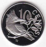 Îles Vierges Britanniques, 10 Cents 1975 , Oiseau, Elizabeth II, En Cupronickel, KM# 3, UNC, Neuve - Isole Vergini Britanniche