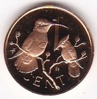 Îles Vierges Britanniques, 1 Cent 1974 , Oiseau, Elizabeth II, En Bronze, KM# 1, UNC, Neuve - British Virgin Islands