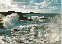 56. CPM. Morbihan. Tempête Par Grande Marée (Storm On A Spring Tide) - Guidel