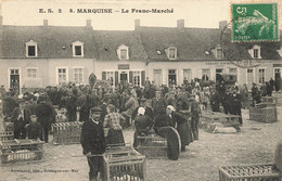 62 - PAS DE CALAIS - MARQUISE - Le Franc-Marché - Foire Aux Bestiaux - Superbe (10306) - Marquise