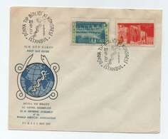 1957 The 11th Congress Of The World Medical Association FDC - Cartas & Documentos