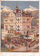 BAD GASTEIN SALZBURG AUSTRIA~HOTEL WEISMAYR Mit KURMANSIKPLATZ~E DOSENBERGER 1929 POSTCARD  56426 - Bad Gastein