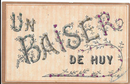 - 786 -   HUY  Un Baiser  (carte Perlée ) - Hoei