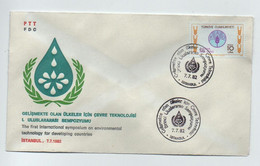 1982 The First International Symposium On Environmental Technology For Developing Countries, Special Cover - Storia Postale