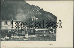 Suisse - BE Breitlauenen - Bahnhof - Bahn BRB - Gsteigwiler - Gsteig Bei Gstaad