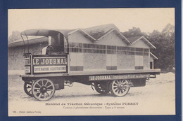 CPA Publicité Camion Automobile Purrey Publicitaire Réclame Non Circulé - Advertising