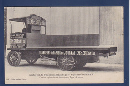 CPA Publicité Camion Automobile Purrey Publicitaire Réclame Non Circulé - Advertising