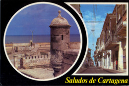 COLOMBIA , T.P. CIRCULADA , CARTAGENA - FUERTE DE LA TENAZA - Kolumbien