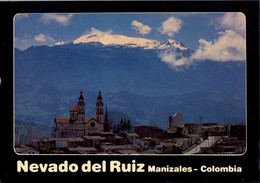 COLOMBIA , T.P. CIRCULADA , MANIZALES - NEVADO DEL RUIZ , IGLESIA DE CHIPRE - Kolumbien