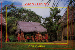 COLOMBIA , T.P. CIRCULADA , AMAZONAS - INDIOS YAGUAS - Kolumbien