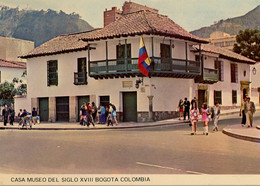 COLOMBIA , T.P. CIRCULADA , BOGOTÁ - CASA MUSEO DEL 20 DE JULIO EN LA ESQUINA NORORIENTAL DE LA PLAZA MAYOR DE BOLIVAR - Kolumbien