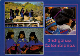 COLOMBIA , T.P. CIRCULADA , INDÍGENAS COLOMBIANOS - Kolumbien