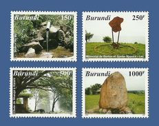 BURUNDI 2007 - TOURISME AU BURUNDI TOURISM - CHUTE SOURCE D'EAU EAU WATER WATERFALL FALLS LAC LAKE RARE - FULL SET - MNH - Unused Stamps