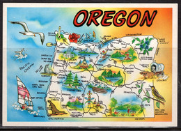 Map, United States, Oregon, New - Cartes Géographiques
