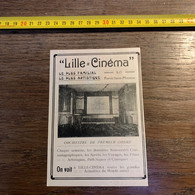 1913 NI Publicité Lille Cinéma II-I3 Parvis Saint-Maurice - Ohne Zuordnung