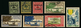 WALLIS ET FUTUNA - PROTECTORAT FRANCAIS - LOT DE 8 TIMBRES OBLITERES DIFFERENTS - Verzamelingen & Reeksen