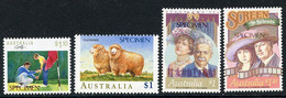 AUSTRALIA SPECIMEN Stamps - Golf, Sheep Corriedale, Cinema, Film, Theater, The Silents, Stage The 90s - Cinderelas