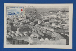 AS12 ALGERIE   BELLE CARTE MAXI   1952 ALGER   + EL OUED +++AFFRANCH. PLAISANT - Cartes-maximum