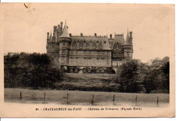 Carte Postale Ancienne Châteauneuf Du Faou - Château De Trévarez (façade Nord) - Châteauneuf-du-Faou