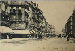 Bruxelles //  Boulevard Anspach I 1906 Sugg - Autres & Non Classés