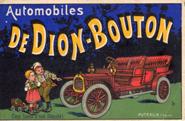 Automobiles DE DION-BOUTON , PUTEAUX - Passenger Cars