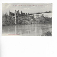 LISLE SUR TARN. LE PONT SUSPENDU. - Lisle Sur Tarn