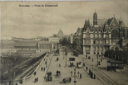 Bruxelles // Porte De Schaerbeek  (niet Standaard) 1913 - Altri & Non Classificati