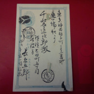 LETTRE CARTE ENTIER JAPON - Brieven En Documenten