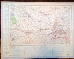 Meting 1966 STADEN ROESELARE STAFKAART 20/7-8 HOUTHULST HOOGLEDE POELKAPELLE WESTROZEBEKE OOSTNIEUWKERKE RUMBEKE S297 - Staden