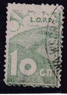 POLAND 1929 10Gr  LOPP Label Used - Ohne Zuordnung