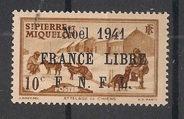 SPM - 1941 - N°Yv. 212A - France Libre 10c Brun-jaune - Neuf * / MH VF - Unused Stamps